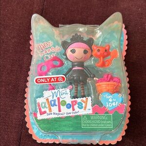 Lalaloopsy Mini Doll with Pink and Black Outfit